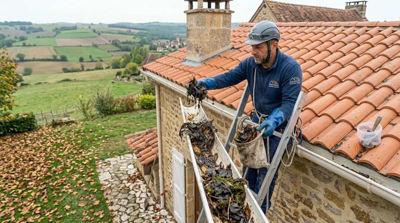 Nettoyage gouttières