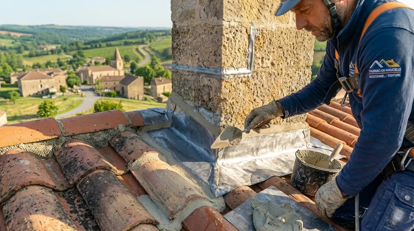 Réparation fuite toiture